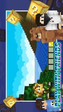Pixel World,Lucky Block Race + Skins for Minecraft游戏截图3
