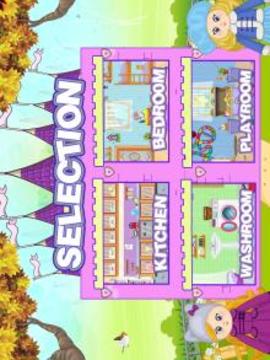 Pretend Play Doll House Town Family Mansion Fun游戏截图5