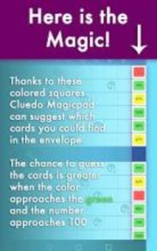 Cluedo Magicpad (a super notepad)游戏截图3