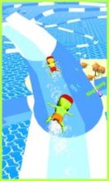 Aquapark Slide Adventure Racing IO 2019游戏截图3