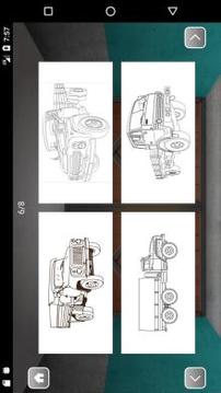 Russian Cars Coloring Book游戏截图3