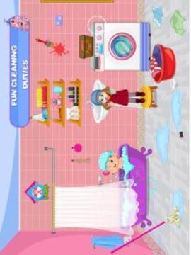 Pretend Play Doll House Town Family Mansion Fun游戏截图1