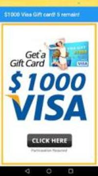 get $1000 in gift cards: do quiz get paid!游戏截图1