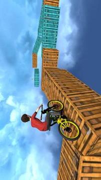 Crazy Bmx Bike  Xtreme Stunts Game游戏截图1