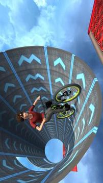 Crazy Bmx Bike  Xtreme Stunts Game游戏截图2