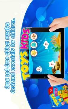 Toys Kids 2019  Stickers And Shapes Puzzles游戏截图1
