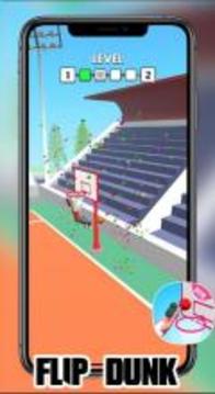 Flip dunk io  dunk flip game游戏截图4