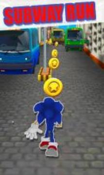 Subway Hedgehog Adventure Dash Runner jump Game游戏截图4