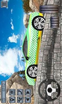 Real Taxi Mountain Climb 3D  Taxi Driving Game游戏截图1