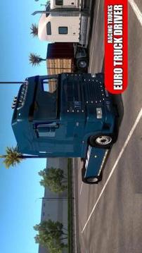 Monster Trucks Euro Truck Driving Cop Simulator游戏截图3