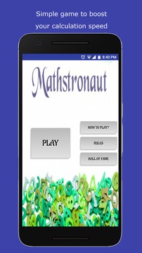 Mathstronaut - SKY is the LIMIT for Speed Maths游戏截图3