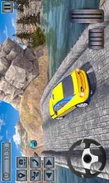 Real Taxi Mountain Climb 3D  Taxi Driving Game游戏截图2