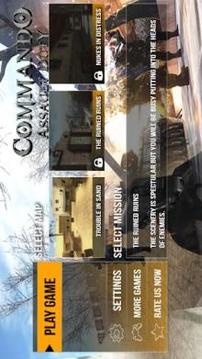 Commando Assault Duty 3D游戏截图2