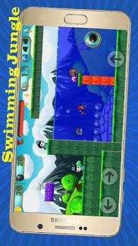 ★Woody Journey Penguin jungle swimming Wodpckr Adv游戏截图4