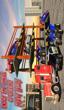 Police limo quad bike transporter Police chase 3D游戏截图1