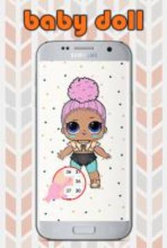 PETS Surprise doll Coloring  Number pixel art游戏截图4