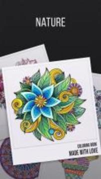 Coloring book 2017 for adults游戏截图4