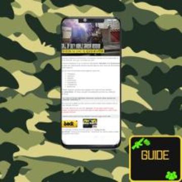 Guide for call of duty mobile Mobile tpis游戏截图2