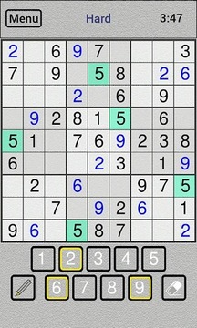 Sudoku solver & Sudoku游戏截图2