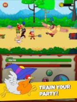 Chicken Chaser: Thumb Action RPG游戏截图3