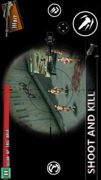 Zombie Sniper 3D Shooting Game - The Killer.游戏截图2