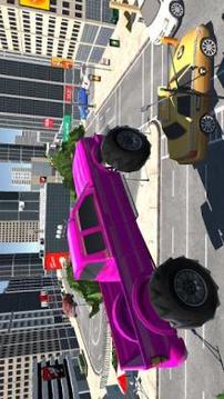 Monster Truck - Car destruction游戏截图4