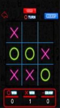 Tic Tac Toe Ultimate Glow游戏截图3