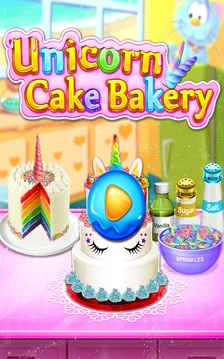 Unicorn Cake Bakery - Sweet Cake Dessert Maker游戏截图4
