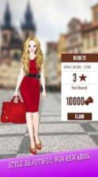 FB Fashion Brunette - Dress Up Game游戏截图2