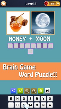 2 Pics 1 Word - Fun Word Guessing Game - Pics Quiz游戏截图3