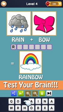 2 Pics 1 Word - Fun Word Guessing Game - Pics Quiz游戏截图2