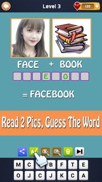 2 Pics 1 Word - Fun Word Guessing Game - Pics Quiz游戏截图5