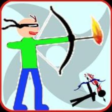 Baldi Ninja VS Stickman Archer游戏截图1
