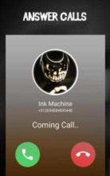 Bending And The Ink Machine Video Call Simulator游戏截图3