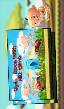 Upin Race With Hill Clim游戏截图3