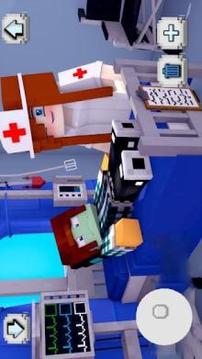 Modern Hospital Craft - Blocky Doctor Sim 2018游戏截图3
