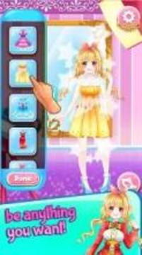 Princess Cherry Anime Fashion Cosplay:Dressup Game游戏截图2