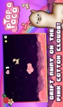 Tap a Paca - Help Alpaca Jump through the sky!游戏截图1