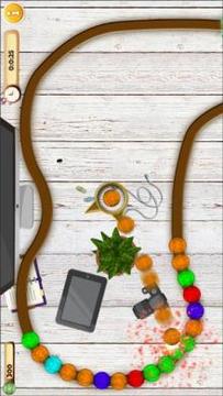 Marbles on Desk – A Marbles Matching Game游戏截图1