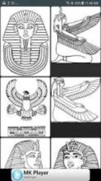 Egypt Coloring Book Free游戏截图3