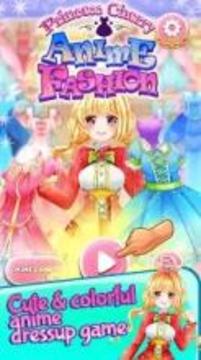 Princess Cherry Anime Fashion Cosplay:Dressup Game游戏截图5