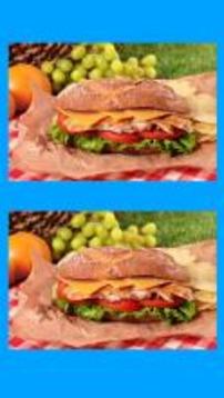 Find Differences - Delicious Food游戏截图1
