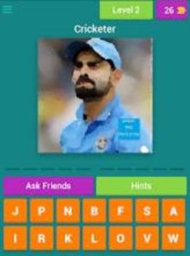 India Cricket Quiz - Guess the Indian Cricketer游戏截图3
