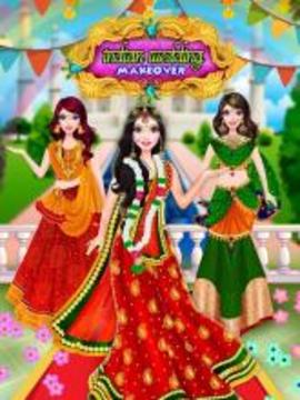 Indian Wedding Dress up & Makeover游戏截图5