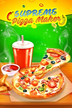 Supreme Pizza Maker - Kids Cooking Game游戏截图1