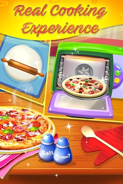 Supreme Pizza Maker - Kids Cooking Game游戏截图2