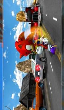 Spider Sonic Traffic Racer游戏截图4