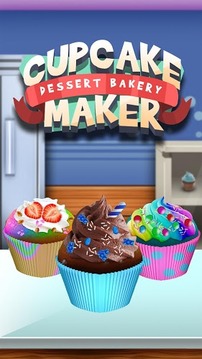 Cupcake Maker Ice Cream Baking游戏截图1