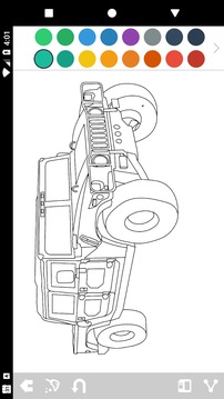 American Cars Coloring Book游戏截图5