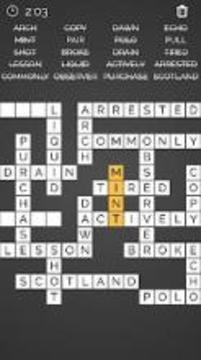 Crossword : Word Fill游戏截图2